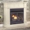 Duluth Forge Dual Fuel Ventless Gas Fireplace With Mantel - 32,000 Btu, Remote DFS-400R-2AW - alternate 1